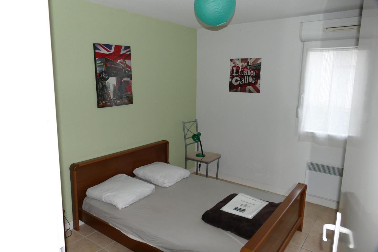 Appartement Carcassonne T3 résidentiel rez de jardin piscine, wifi, tennis, fitness Extérieur photo