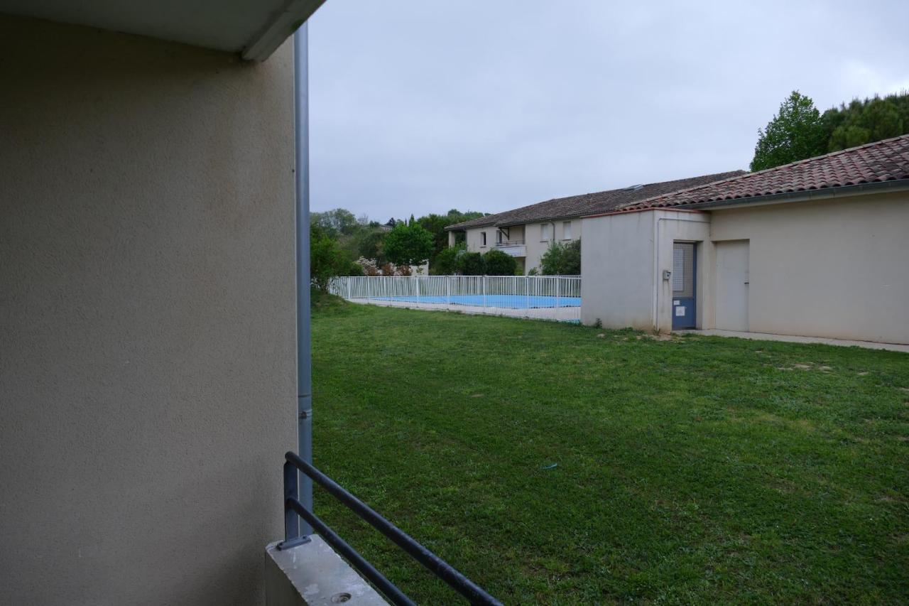 Appartement Carcassonne T3 résidentiel rez de jardin piscine, wifi, tennis, fitness Extérieur photo